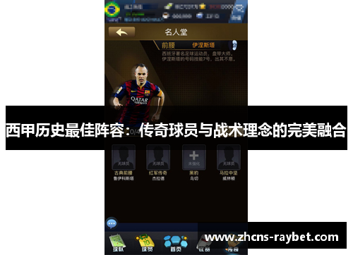 西甲历史最佳阵容:传奇球员与战术理念的完美融合 西甲历史最佳阵容:传奇球员与战术理念的完美融合
